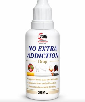 No Extra Addiction Drops – Natural Support for De-Addiction & Relaxation (30ML)